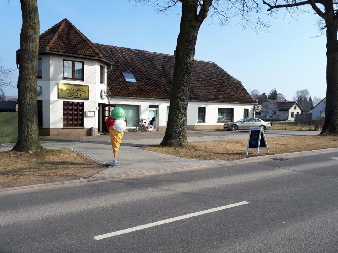 Gasthof und Pension Zick Eggesin Exterior foto